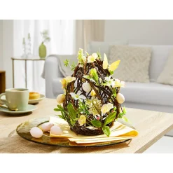 Kunstpflanzen|Frühlingsdekoration|Die moderne Hausfrau Deko-Ei „Frühling“