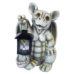 Dekofiguren|Die moderne Hausfrau Dekofigur "Drachenwächter Frido“