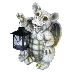 Dekofiguren|Die moderne Hausfrau Dekofigur "Drachenwächter Frido“