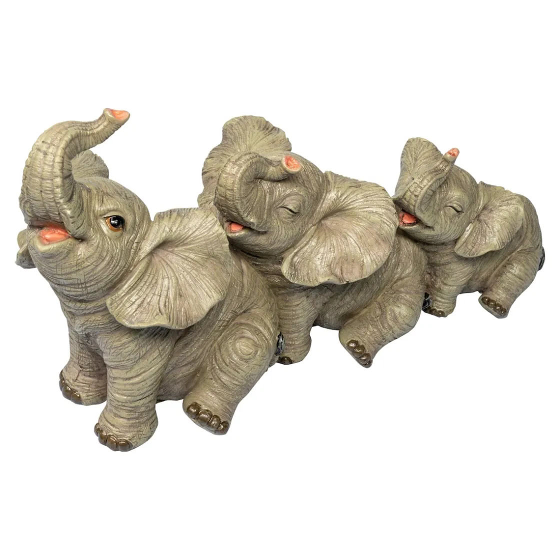 Dekofiguren|Die moderne Hausfrau Dekofigur „Elefanten-Familie“