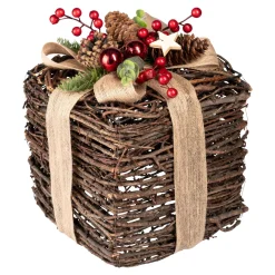 Dekofiguren|Herbstdekoration|Die moderne Hausfrau Dekofigur "Geschenk" groß