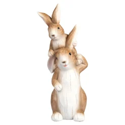 Dekofiguren|Osterdekoration|Die moderne Hausfrau Dekofigur „Hasen“
