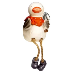 Dekofiguren|Frühlingsdekoration|Die moderne Hausfrau Dekofigur Kantensitzer-Gans Hubert