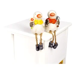 Dekofiguren|Frühlingsdekoration|Die moderne Hausfrau Dekofigur Kantensitzer-Gans Hubert