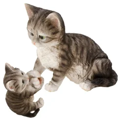 Dekofiguren|Die moderne Hausfrau Dekofigur Kletter-Katze „Friedolin“