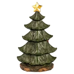 Weihnachtsdekoration·Krippen|Christliche Geschenke|Die moderne Hausfrau Dekofigur "Krippe-Tannenbaum"