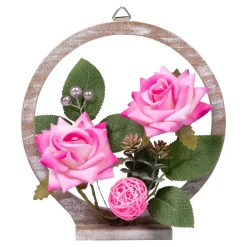 Dekofiguren|Frühlingsdekoration|Die moderne Hausfrau Dekofigur „Rosenpracht“