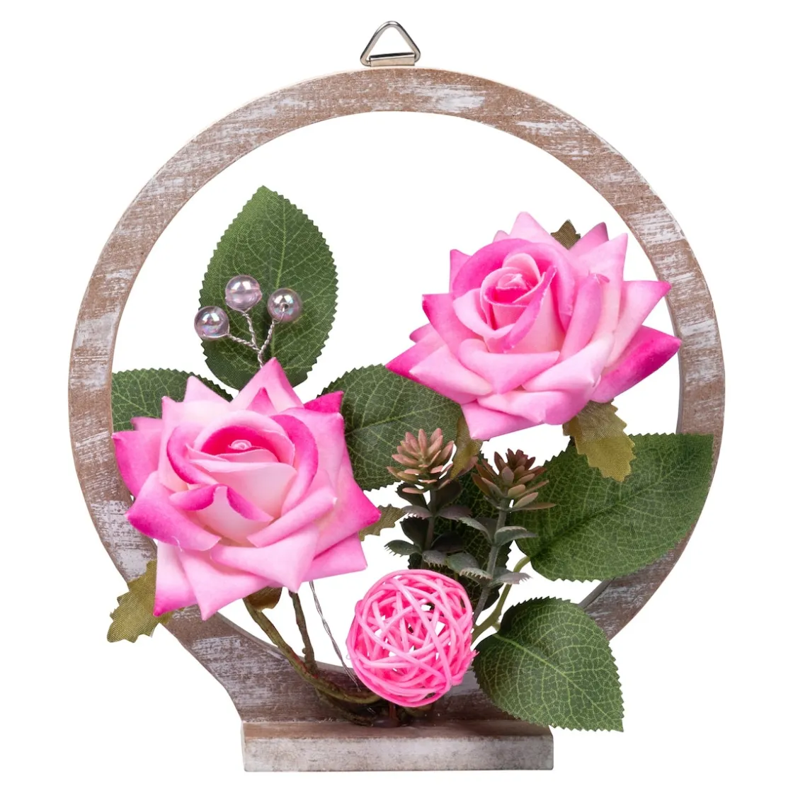 Dekofiguren|Frühlingsdekoration|Die moderne Hausfrau Dekofigur „Rosenpracht“