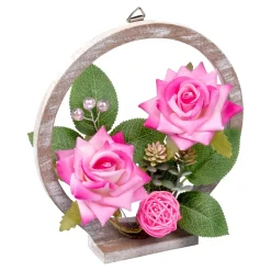 Dekofiguren|Frühlingsdekoration|Die moderne Hausfrau Dekofigur „Rosenpracht“