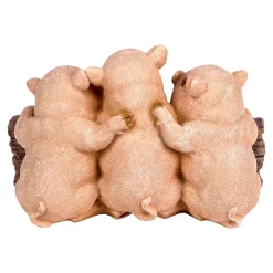 Dekofiguren|Die moderne Hausfrau Dekofigur „Willkommen bei der Schweinebande“