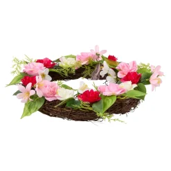 Kunstpflanzen|Die moderne Hausfrau Deko-Kranz „Rosen“