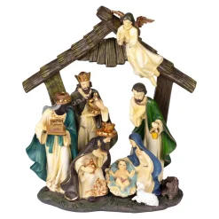 Weihnachtsdekoration·Krippen|Christliche Geschenke|Die moderne Hausfrau Deko-Krippe „XXL“