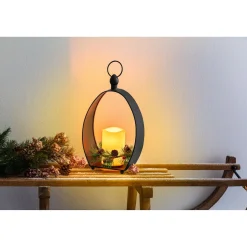 Weihnachtsdekoration·Weihnachtsbeleuchtung|Weihnachtsdekoration·Weitere Weihnachtsdeko|Die moderne Hausfrau Deko-Laterne „Weihnachtskerze“