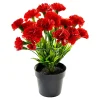 Kunstpflanzen|Die moderne Hausfrau Deko-Nelke rot