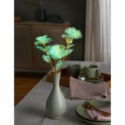 Kunstpflanzen|Die moderne Hausfrau Deko-Rosentrio