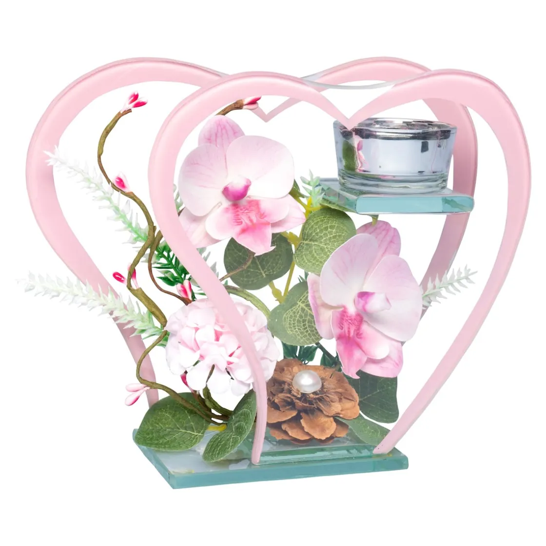 Leuchtdekoration·Kerzen & Teelichter|Frühlingsdekoration|Die moderne Hausfrau Deko-Traum „Frühlingsgefühle“