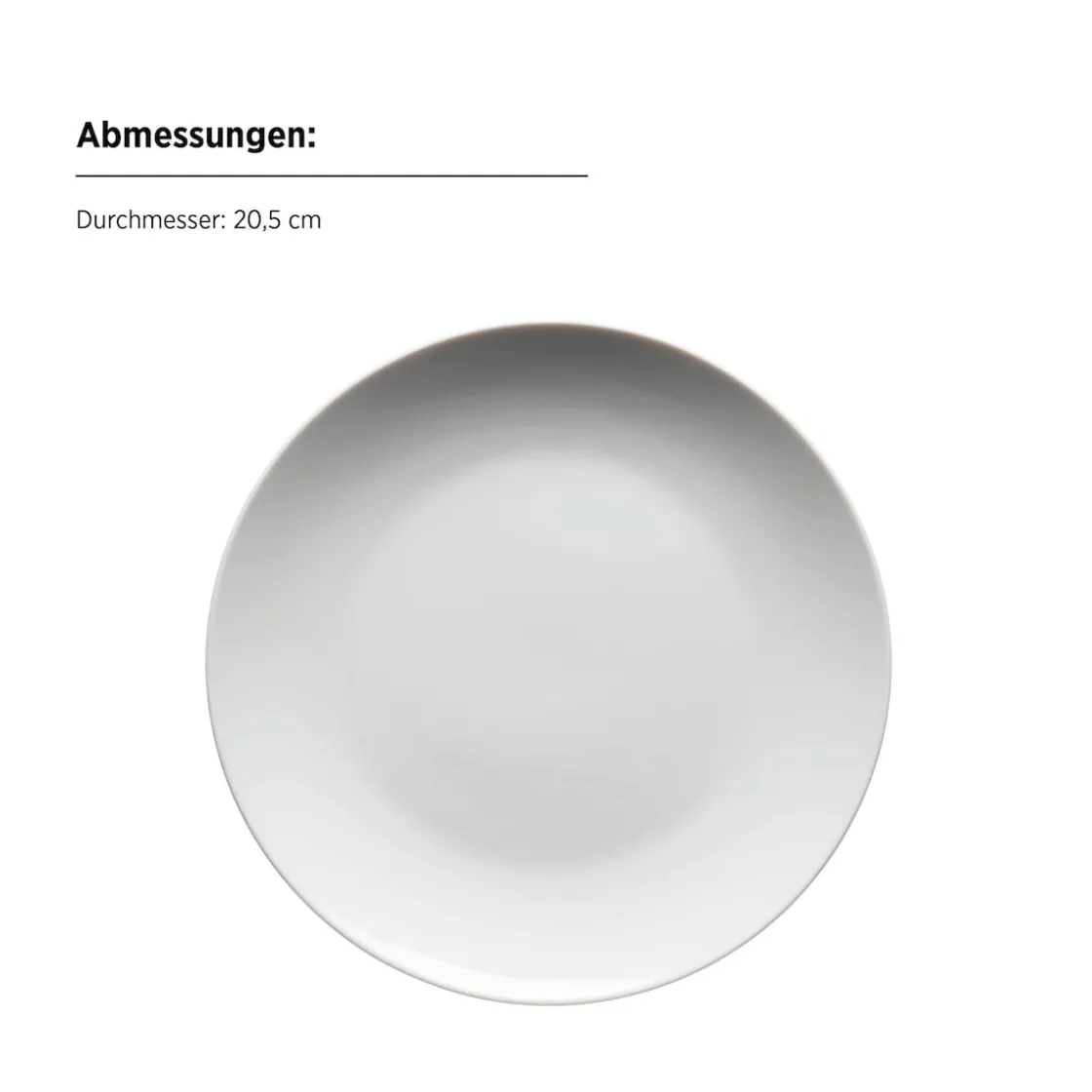 Teller|Die moderne Hausfrau Dessertteller, Porzellan Barca