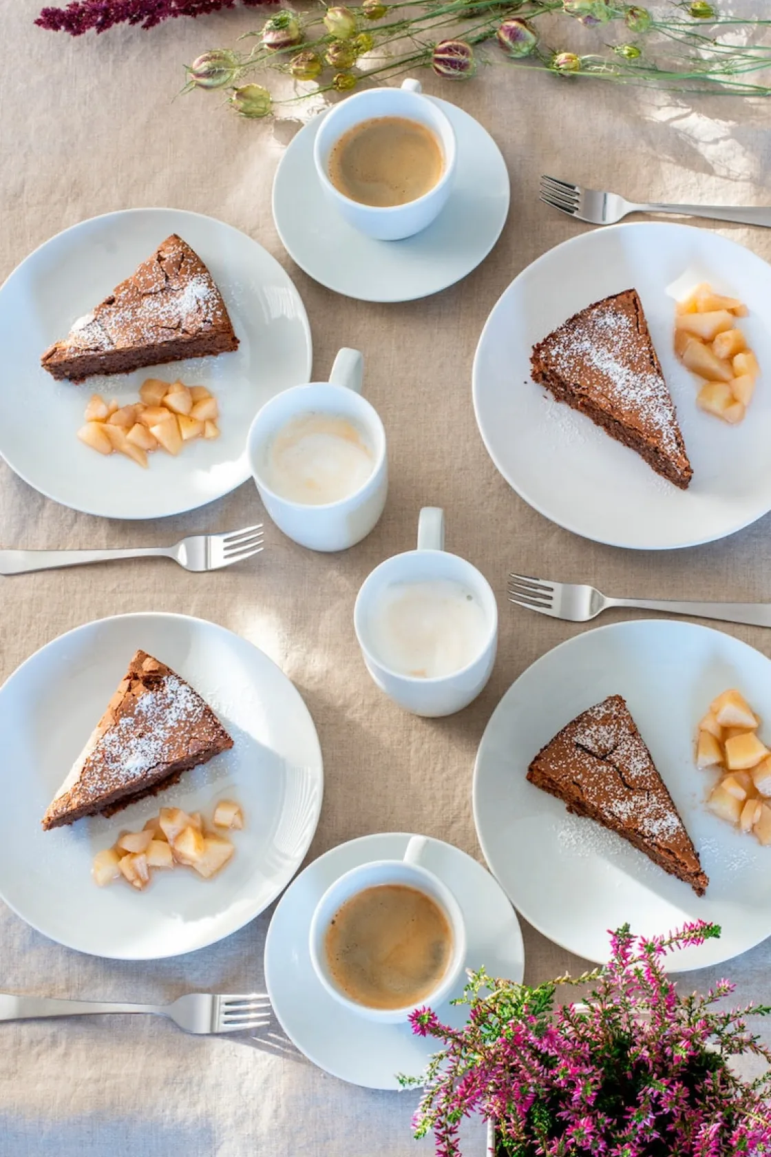 Teller|Die moderne Hausfrau Dessertteller, Porzellan Barca