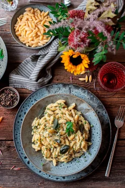 Teller|Die moderne Hausfrau Dessertteller-Set, Steinzeug Carellia Grau