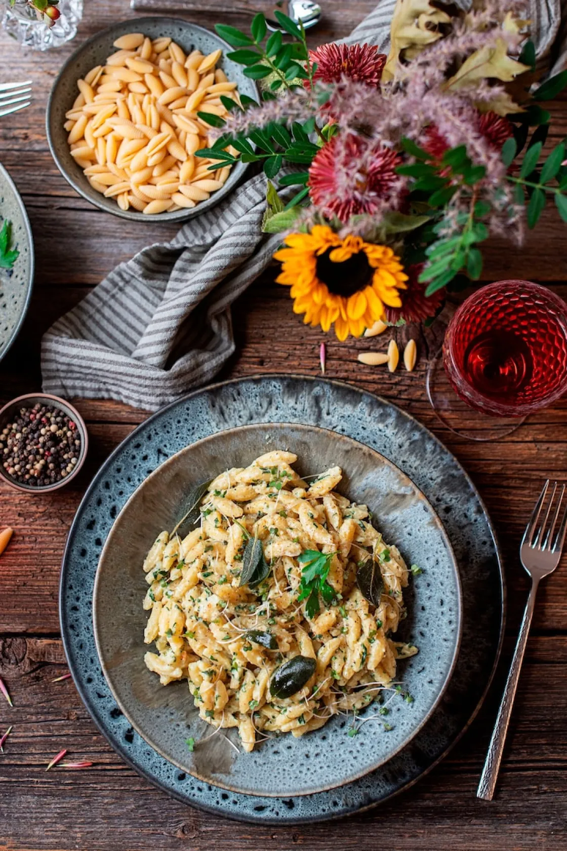 Teller|Die moderne Hausfrau Dessertteller-Set, Steinzeug Carellia Grau