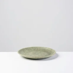 Teller|Die moderne Hausfrau Dessertteller-Set, Steinzeug Moos'N'Stein Grün