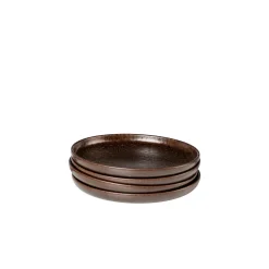 Teller|Die moderne Hausfrau Dessertteller-Set, Steinzeug Glockenklang