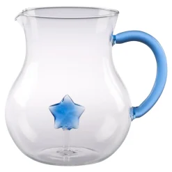 Kannen|Die moderne Hausfrau 3D-Glaskaraffe „Stern“, 1,6 l
