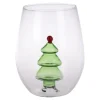 Tassen|Die moderne Hausfrau 3D-Glastasse „Tannenbaum“, 300 ml