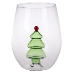 Tassen|Die moderne Hausfrau 3D-Glastasse „Tannenbaum“, 300 ml