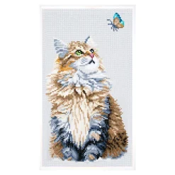 Basteln & Handarbeit|Die moderne Hausfrau Diamant-Malerei "Kätzchen"