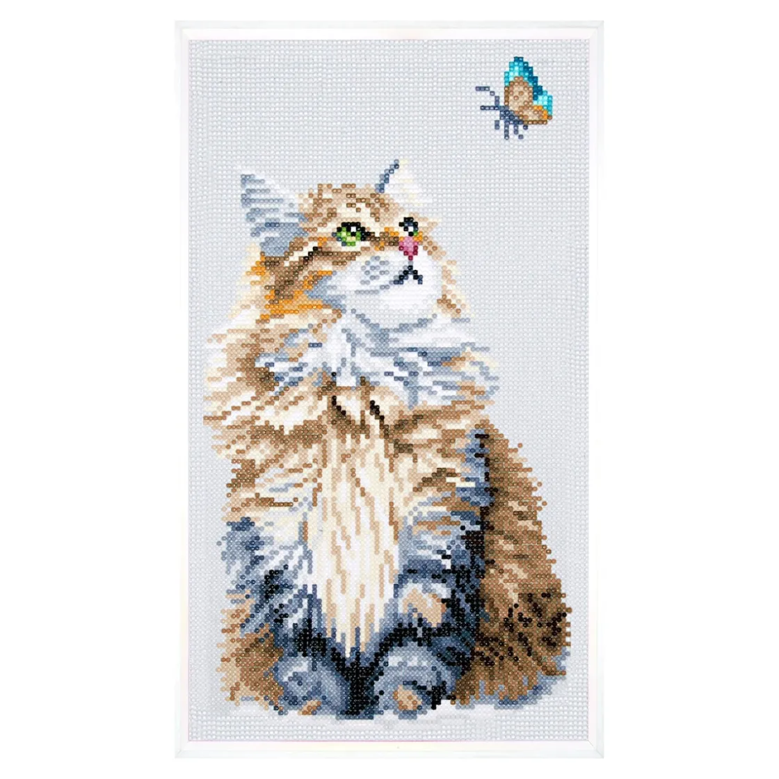 Basteln & Handarbeit|Die moderne Hausfrau Diamant-Malerei "Kätzchen"