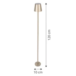 Die moderne Hausfrau Dimmbare LED-Stehlampe 