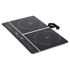 Kochplatten|Die moderne Hausfrau Doppel-Induktionskochplatte