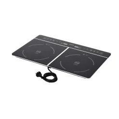 Kochplatten|Die moderne Hausfrau Doppel-Induktionskochplatte