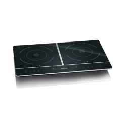 Kochplatten|Die moderne Hausfrau Doppel-Induktionskochplatte