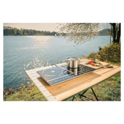 Kochplatten|Die moderne Hausfrau Doppel-Induktionskochplatte