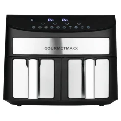 Fritteusen|Die moderne Hausfrau Doppelkammer-Heißluftfritteuse 7l, 2400 W