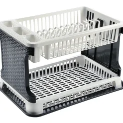 Abtropfgestelle & -Matten|Die moderne Hausfrau Doppelstöckiges Abtropfgestell