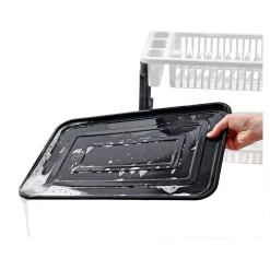 Abtropfgestelle & -Matten|Die moderne Hausfrau Doppelstöckiges Abtropfgestell