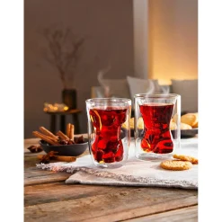 Gläser & Becher|Mitbringsel|Die moderne Hausfrau Doppelwandiges Glas, 160 ml Sexy Lady