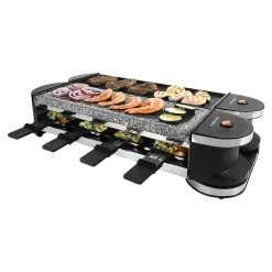 Tischgrills & Raclettes|Die moderne Hausfrau Drehbarer Raclette-Grill