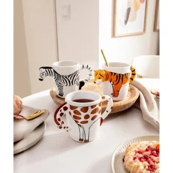 Tassen|Die moderne Hausfrau 3D-Tasse, 300 ml Tiger