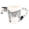 Die moderne Hausfrau 3D-Tasse, 300 ml Zebra