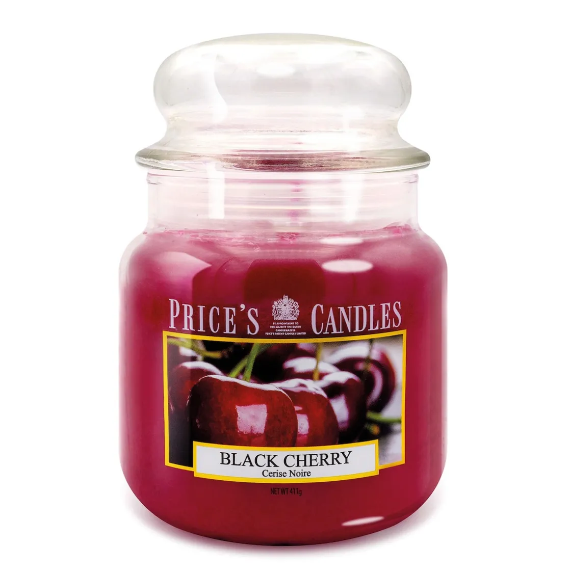 Leuchtdekoration·Kerzen & Teelichter|Die moderne Hausfrau Duftkerze, 411g Black Cherry