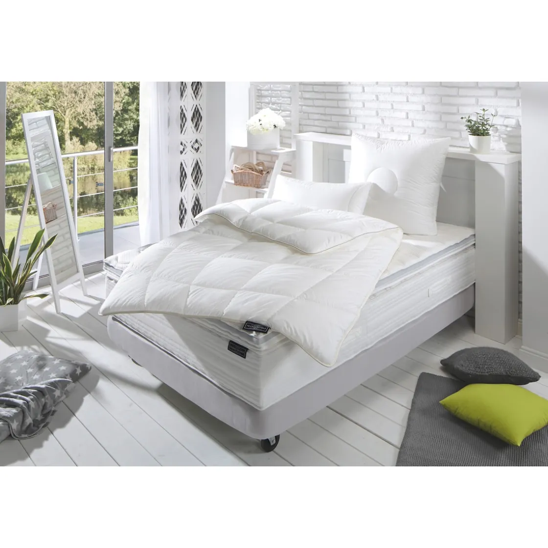 Bettzubehör ·Bettdecken & Kopfkissen|Die moderne Hausfrau Duosteppbett "Allegro" 200x200 cm