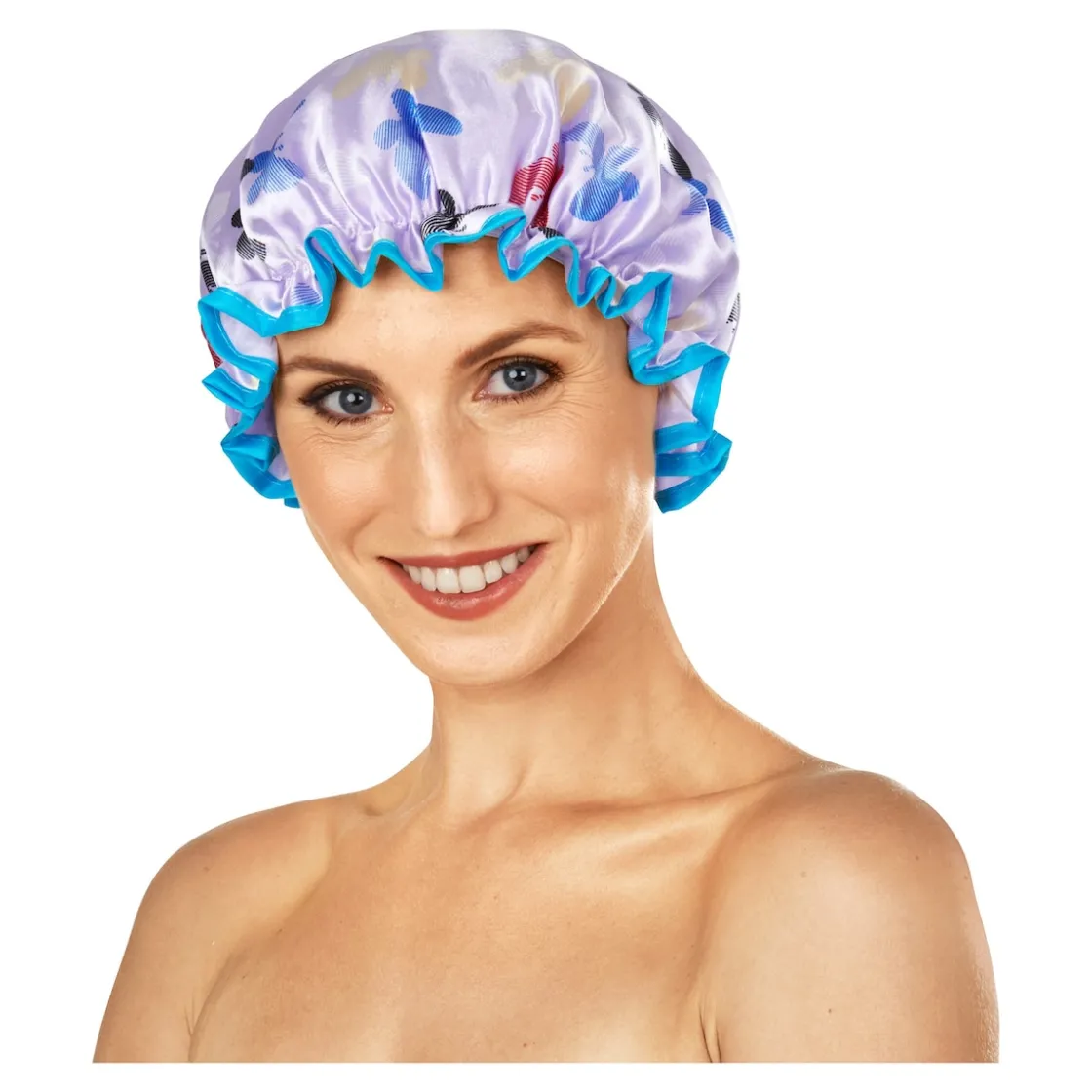 Haarpflege·Haarpflegeprodukte|Die moderne Hausfrau Duschhaube "Schmetterling"