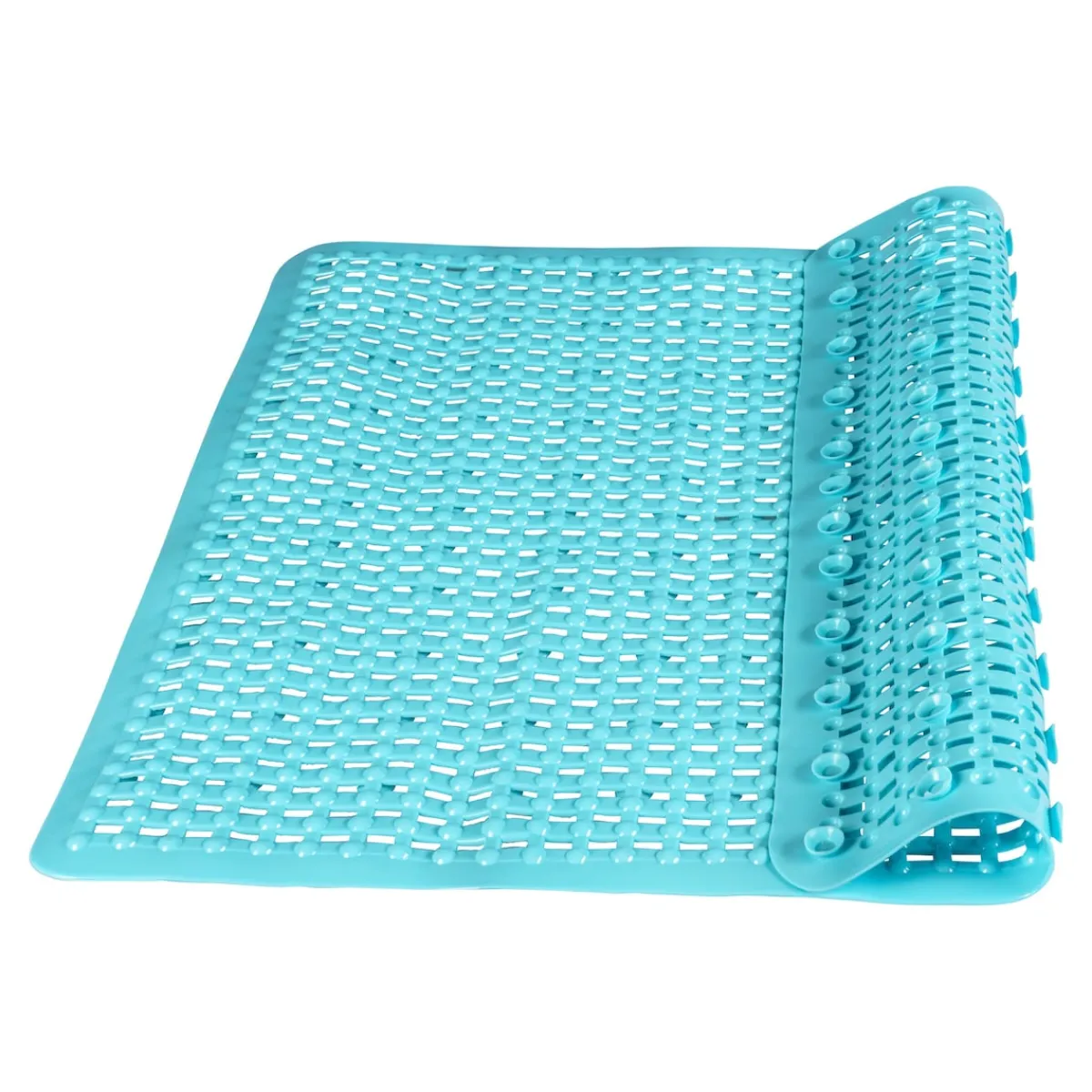 Die moderne Hausfrau Duschmatte blau