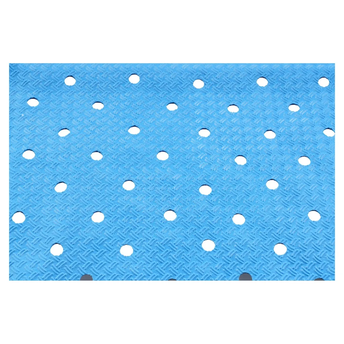 Die moderne Hausfrau Duschmatte blau