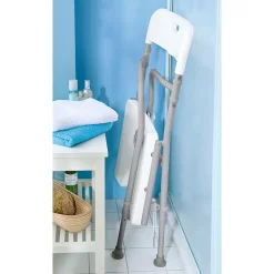 Badhilfen|Bade- & Toilettenhilfen·Bad- & Duschhocker|Die moderne Hausfrau Duschstuhl "faltbar"