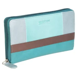 Geldbörsen|Die moderne Hausfrau Echtleder-Geldbörse „multicolor“